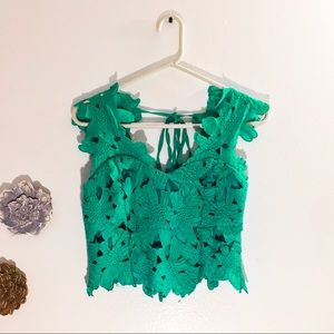Green Banjul Blouse